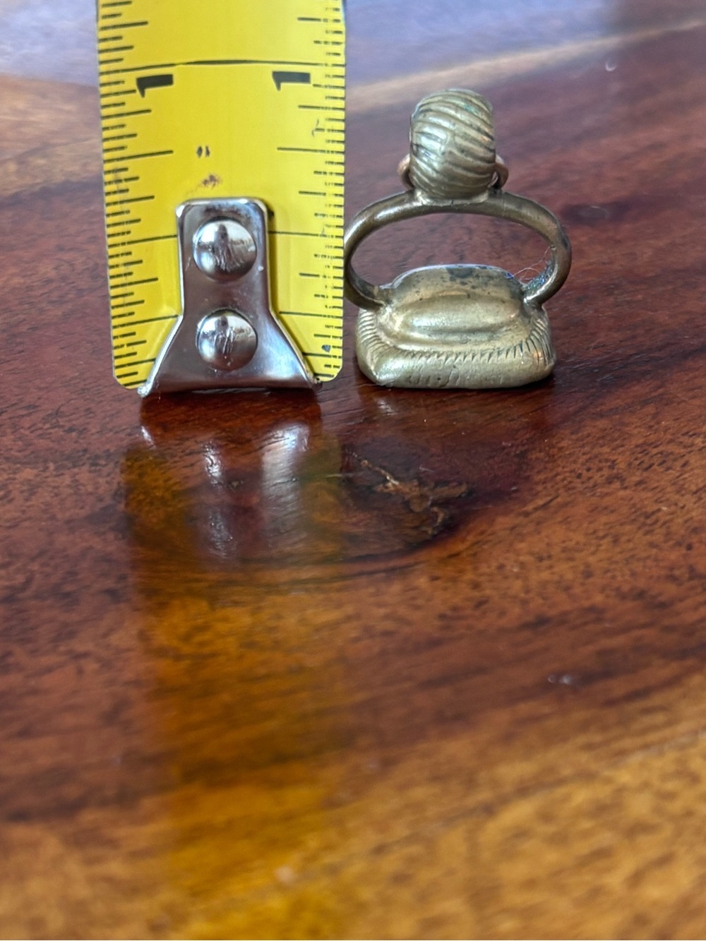 Vintage Antique Georgian Victorian Gold Cased Garnet Wax Seal Fob Pendant Charm - Picture 7 of 7